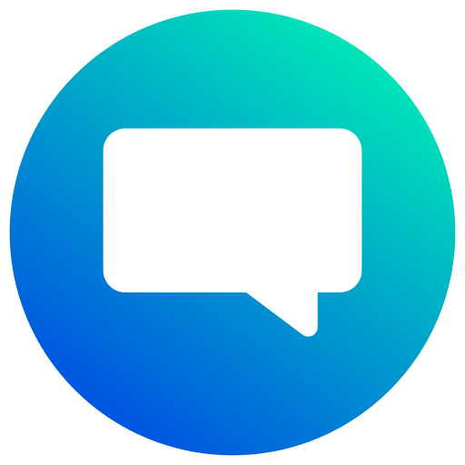 Chat Generic Flat Gradient icon