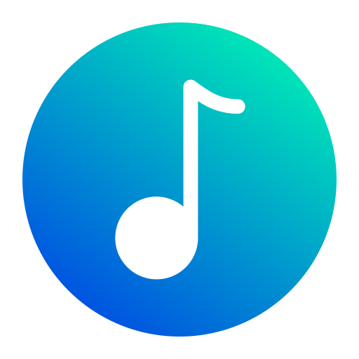 Song Generic Flat Gradient icon