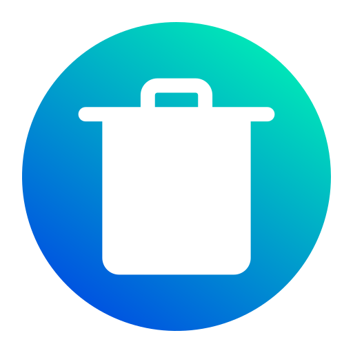 contenedor de basura icono gratis