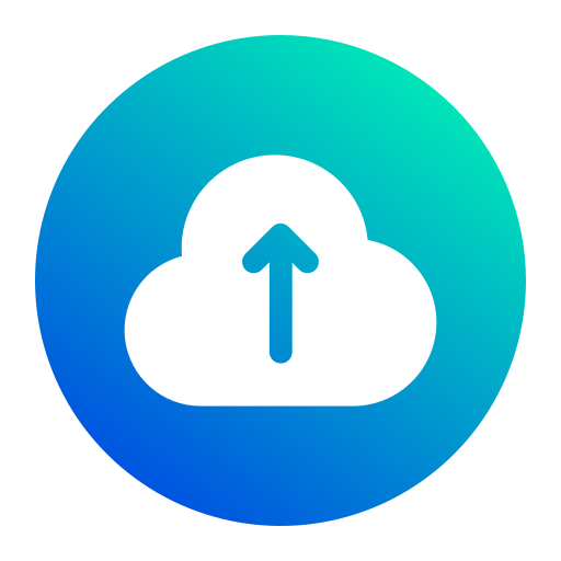 carga en la nube icono gratis