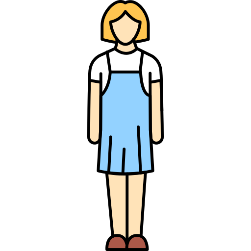fille Icône gratuit