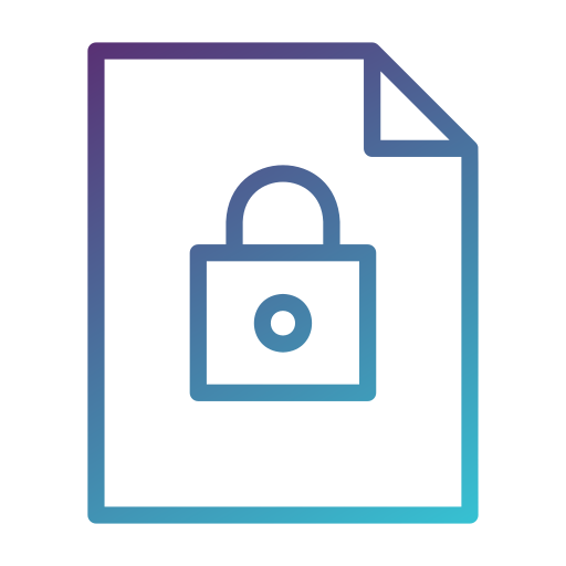 datos encriptados icono gratis