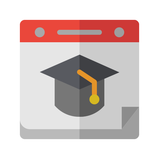 graduación icono gratis