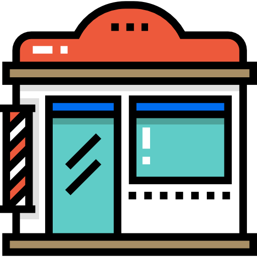 이발소 무료 아이콘