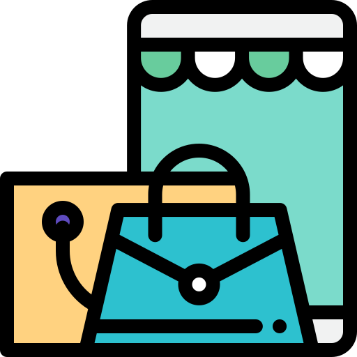 bolsa de compras grátis ícone