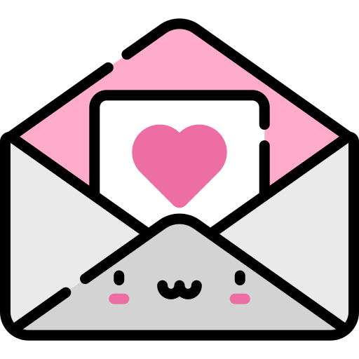 Cartoon Kawaii Love Letter Stock Illustration - Download Image Now