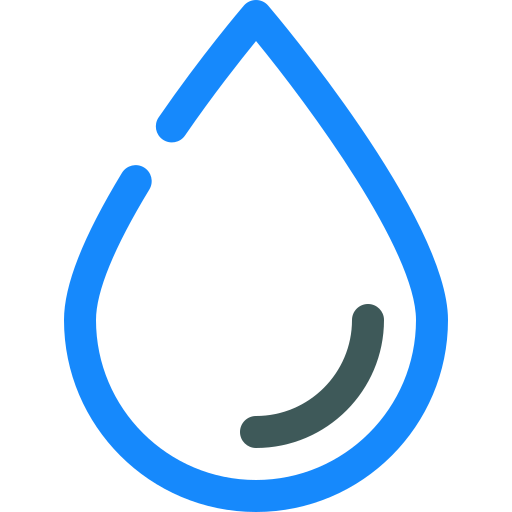 Ink drop Generic Blue icon