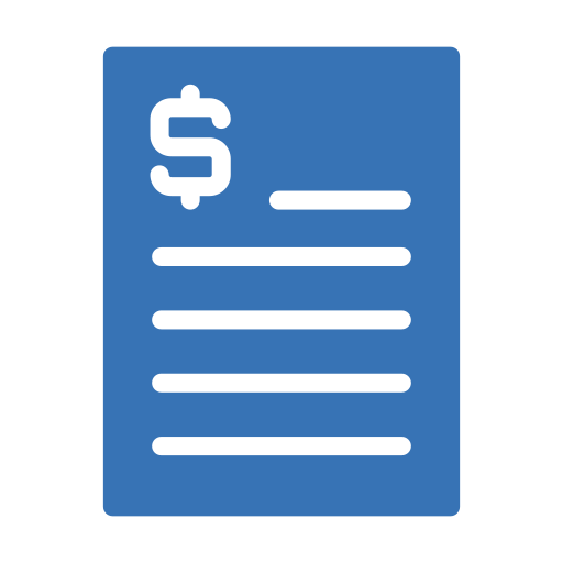 File Generic Blue icon