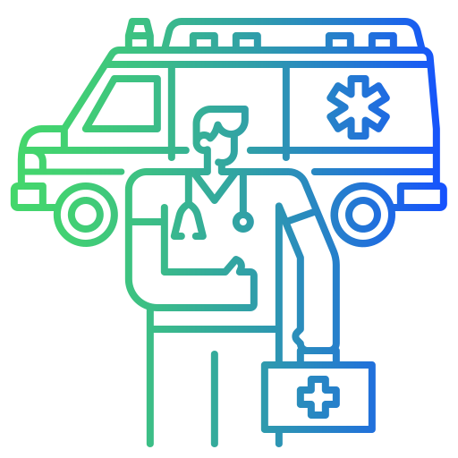 Ambulance free icon