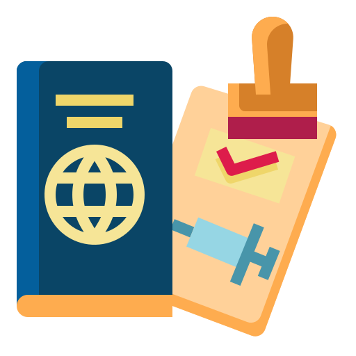 pasaporte icono gratis