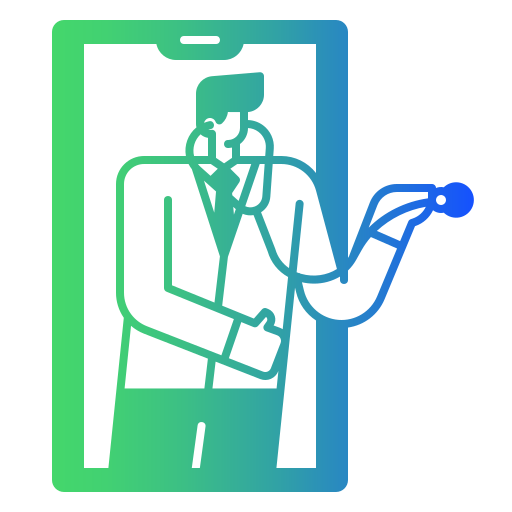 telemedicina icono gratis