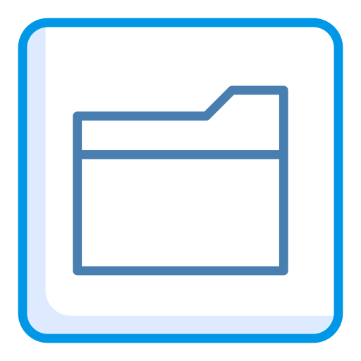 Folder Generic Blue Icon