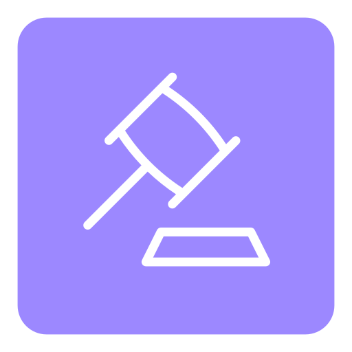 Auction Generic Flat icon