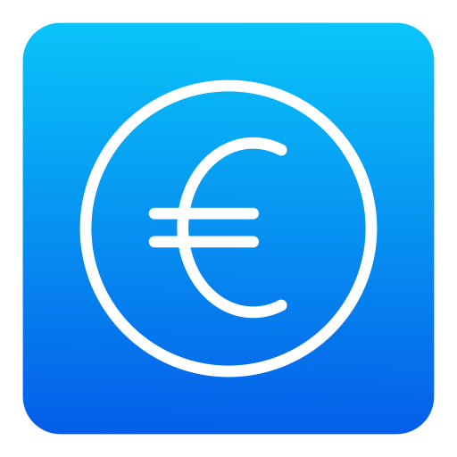 euro icono gratis