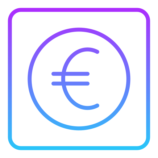 euro icono gratis