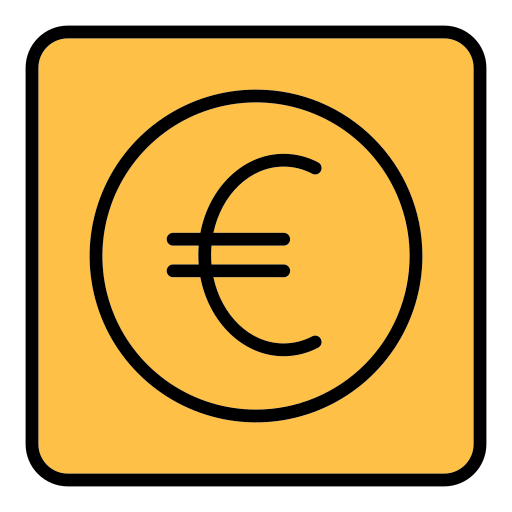 euro icono gratis