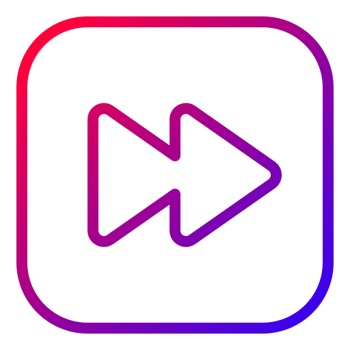 avance rápido icono gratis