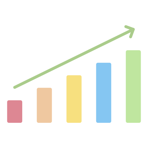 grafico icono gratis