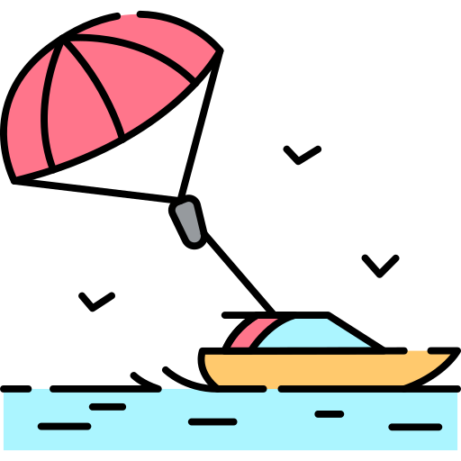 parasailing icono gratis