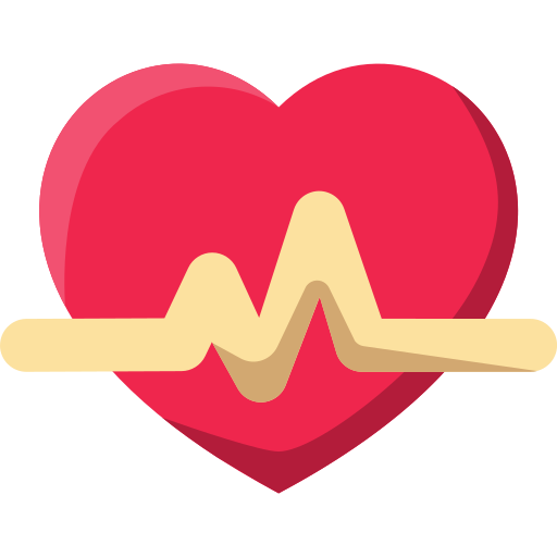 latido del corazón icono gratis