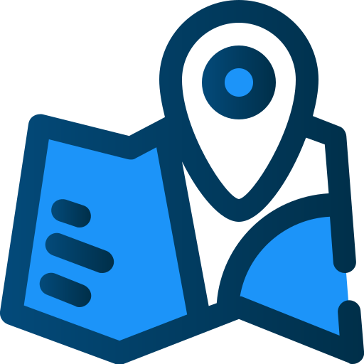 Map Generic Blue icon