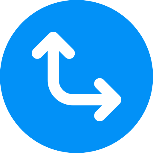 Two arrow free icon