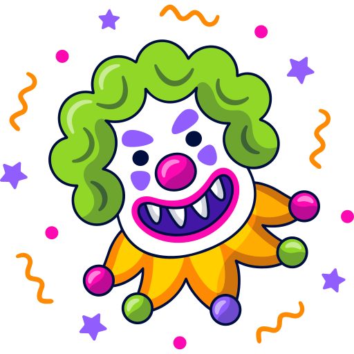 payaso gratis sticker