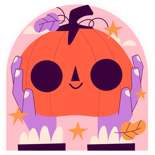 calabaza gratis sticker