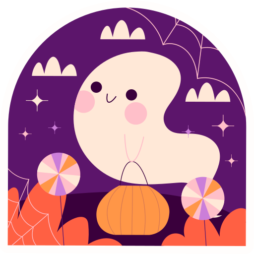 Trick Or Treat Halloween Sticker by Fanta_korea for iOS & Android