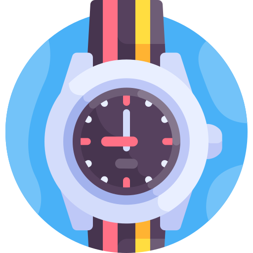 reloj deportivo icono gratis