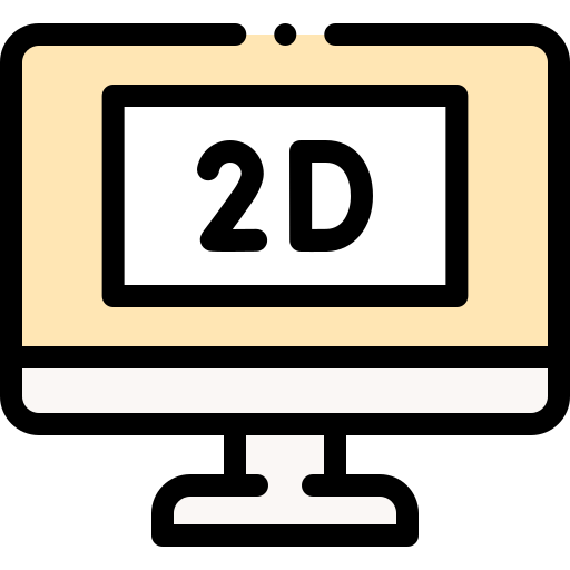 2d Icône gratuit 2d Icône gratuit