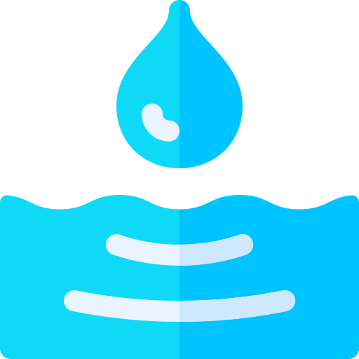 gota de agua icono gratis