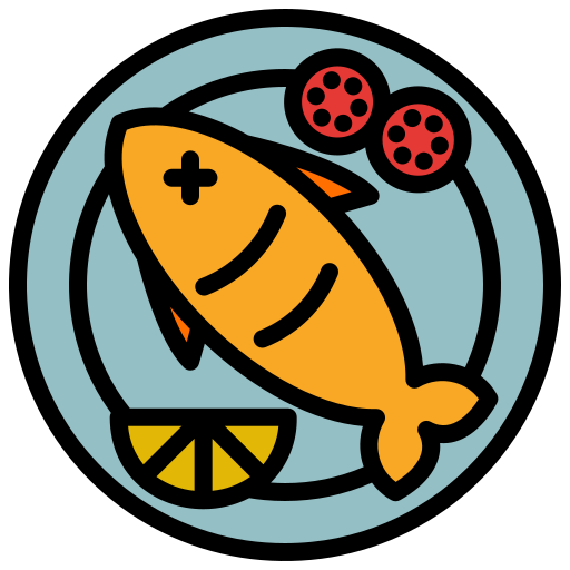 Fish Generic Outline Color icon