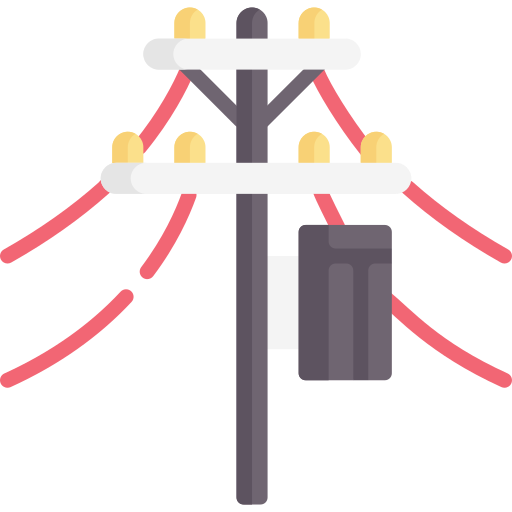 Electric pole Special Flat icon