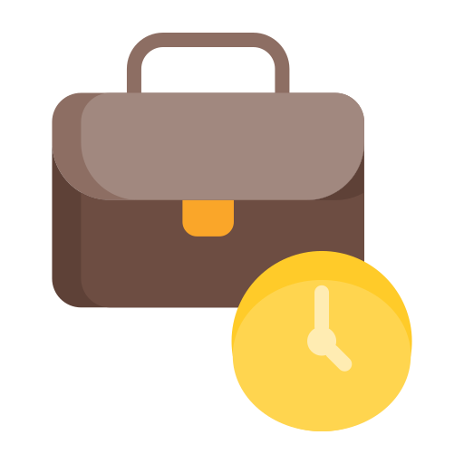 Work Time Generic Flat Icon