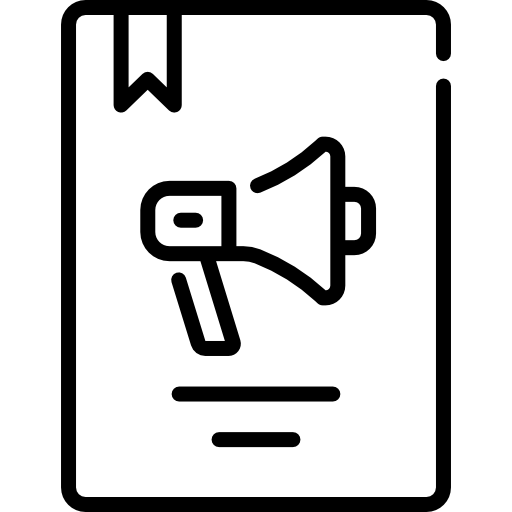 márketing icono gratis