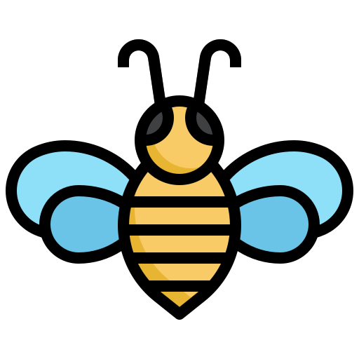 abeja icono gratis