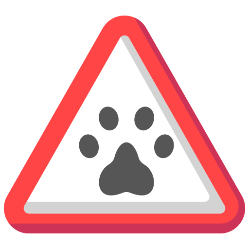 sin mascotas icono gratis