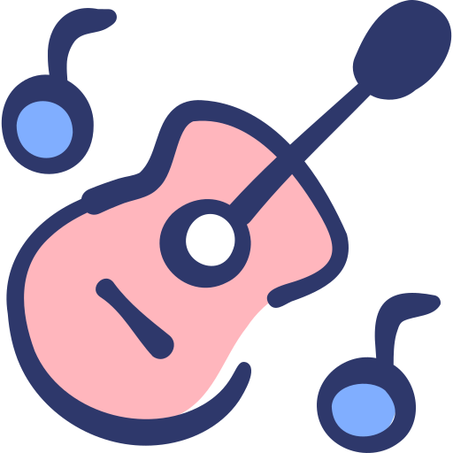 guitarra acustica icono gratis