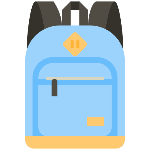 mochila icono gratis