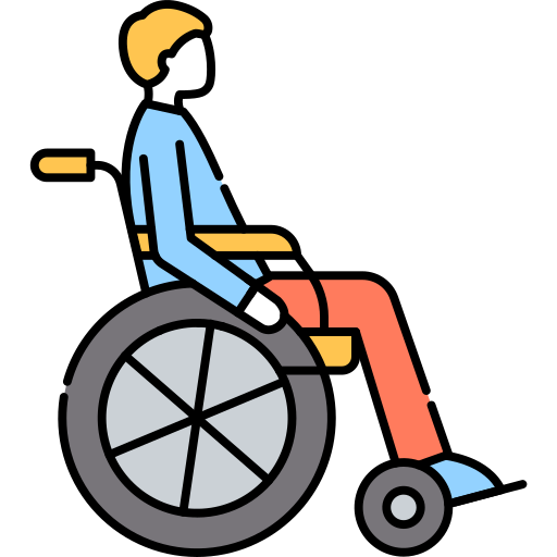 Disabled person - Free healthcare and medical icons