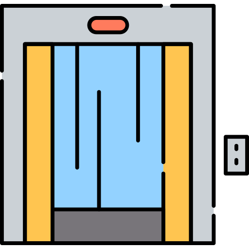 Elevator Generic Outline Color icon