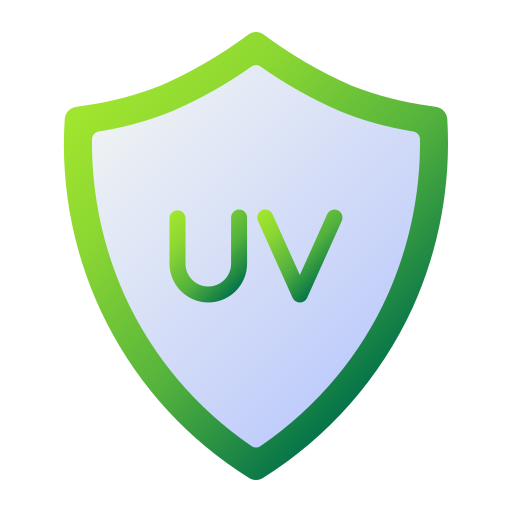 protección uv icono gratis