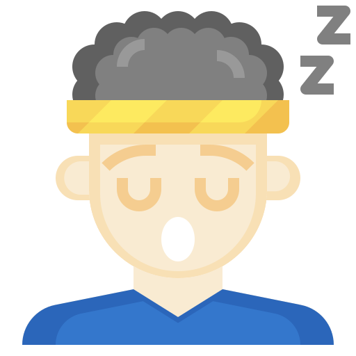 Sleeping free icon