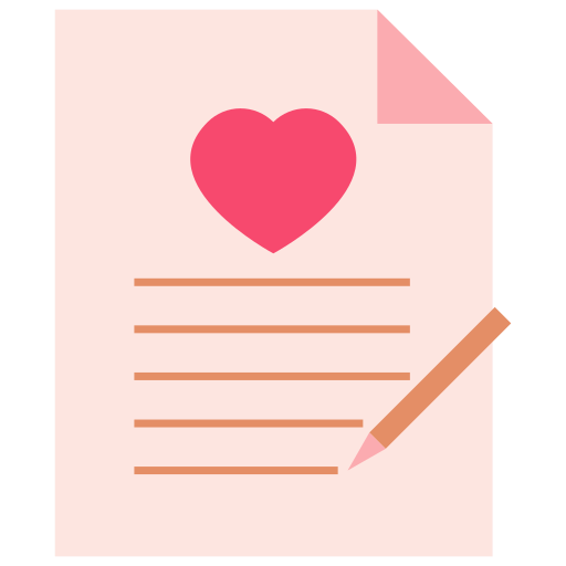 Love letter free icon