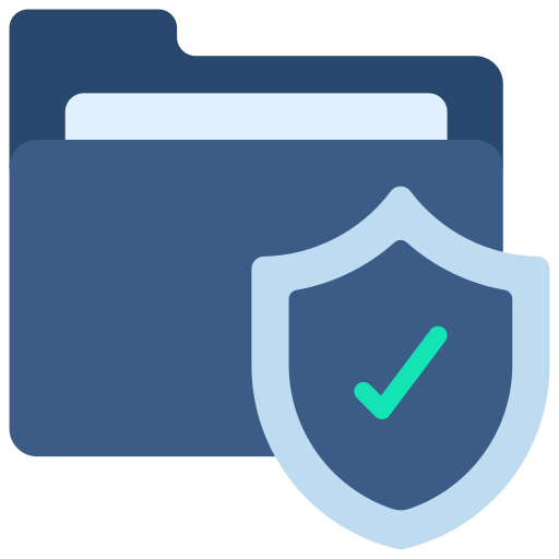 Data security - Free files and folders icons