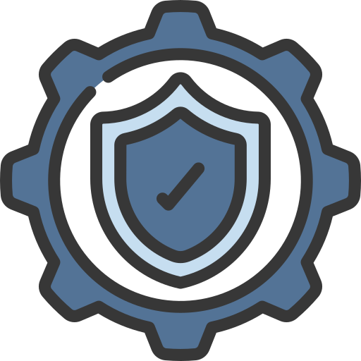 control de seguridad icono gratis