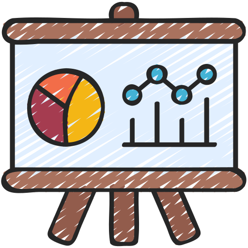 informe de datos icono gratis