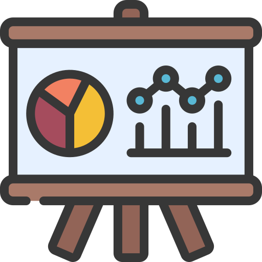 informe de datos icono gratis