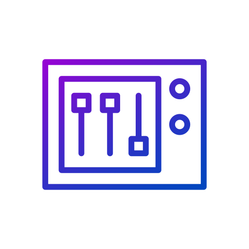 control de ecualizador icono gratis